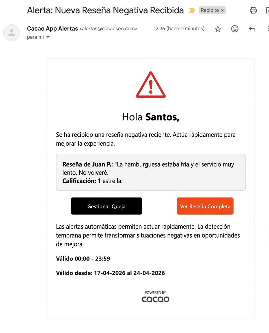 Manage negative Google reviews