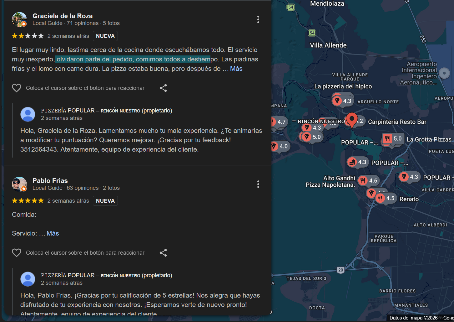 Responde reseñas automática con inteligencia artificial