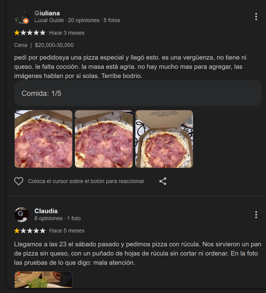 Errores comunes al responder reseñas negativas