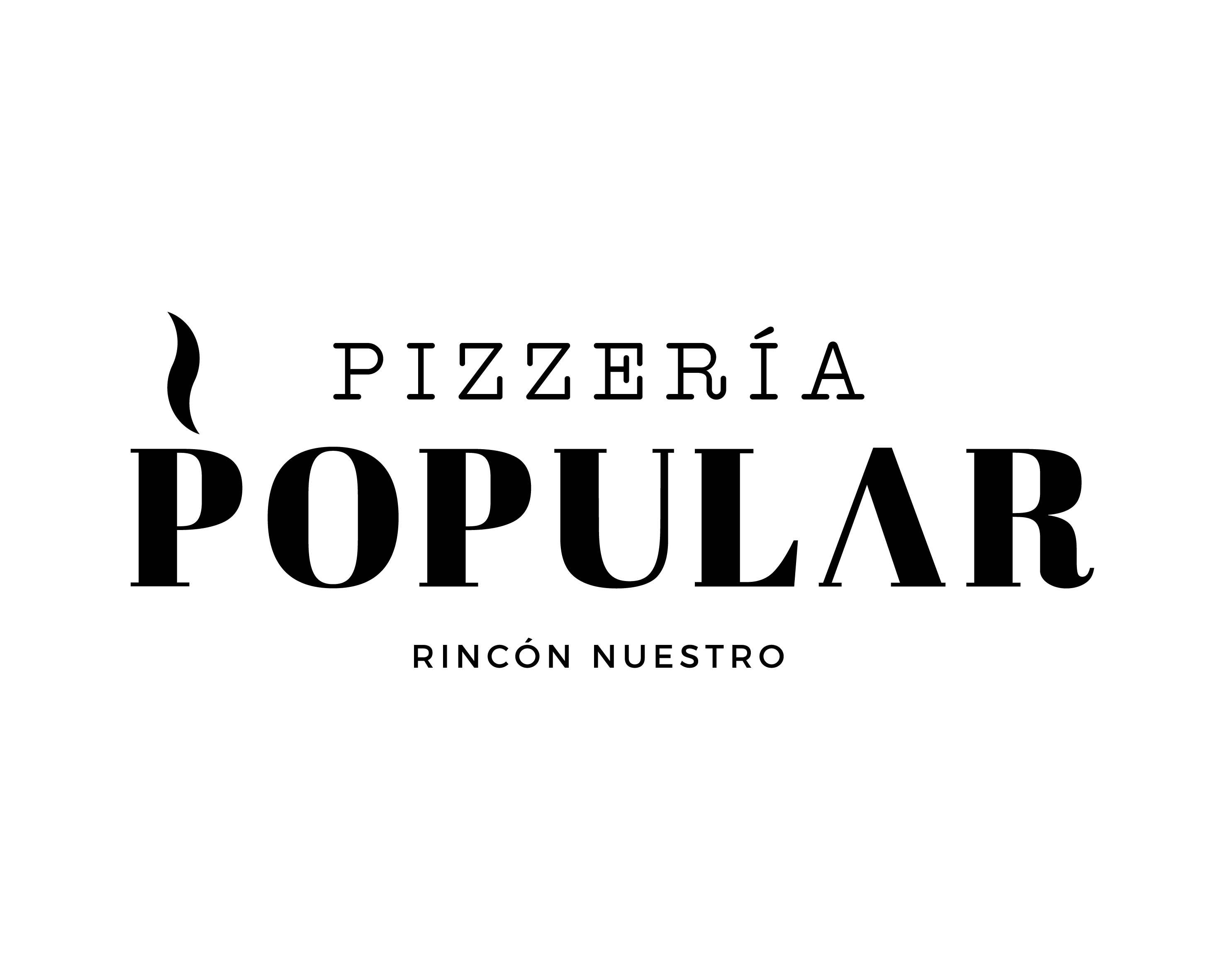 Logo de Pizzería Popular