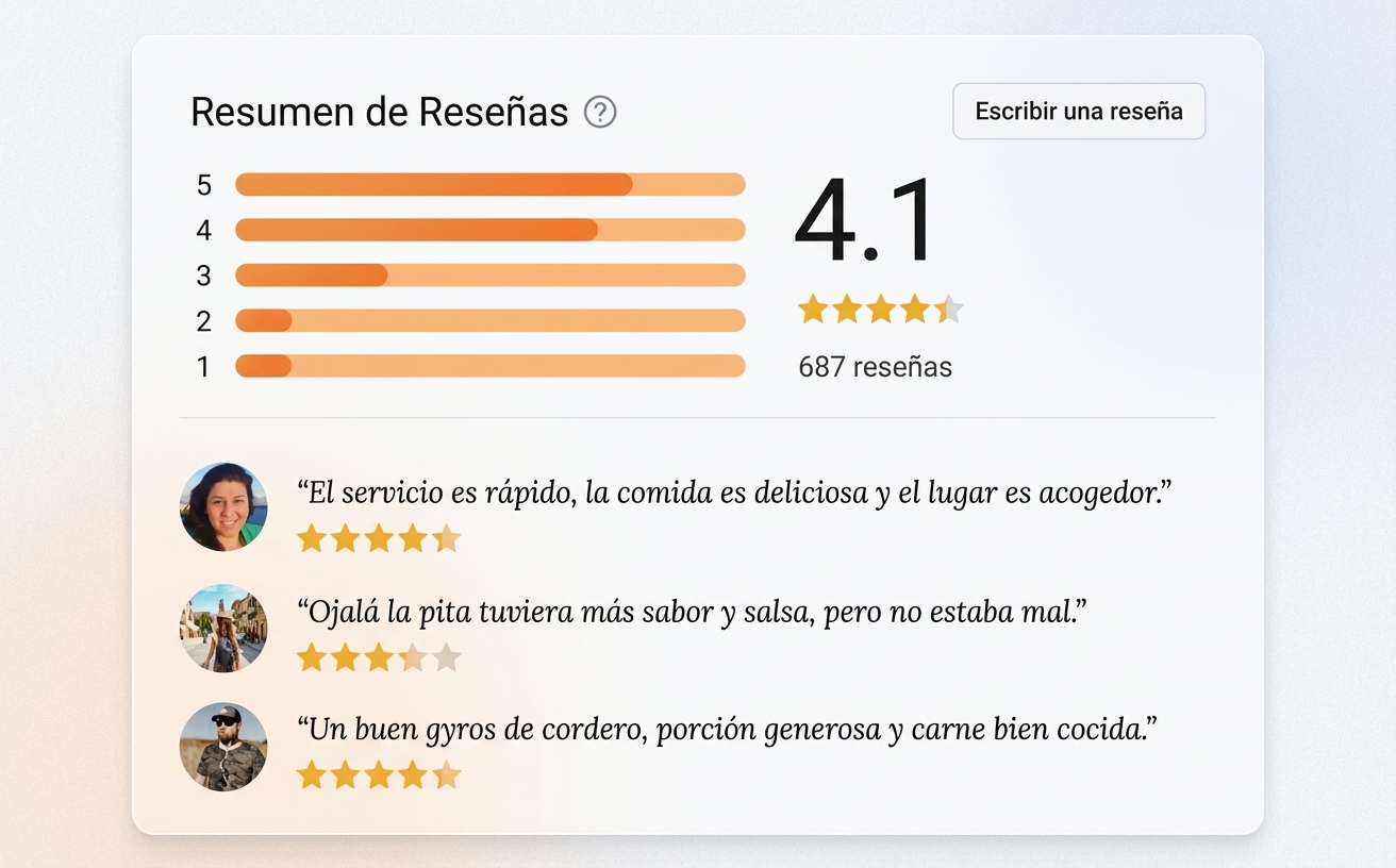 Google Maps review management